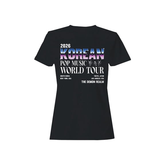2026 Korean Pop Music World Tour Women's T-shirt