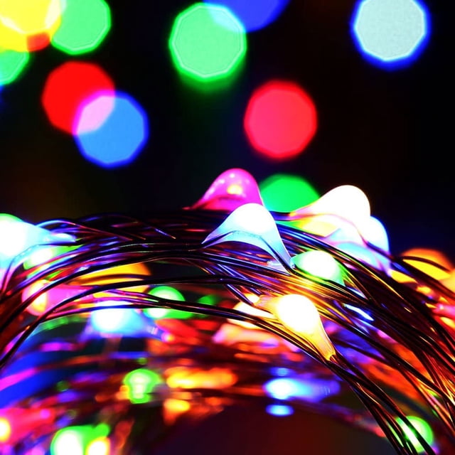 Lámpara 8 modos de luces navideñas decoración festiva de fiesta para dormitorio sala de estar decoración JShteea Para estrenar