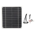 thumbnail image 2 of Cargador De Batería De Coche Con Panel Solar De 10W Y 12V, Panel Solar De Silicio Monocristalino De Alta Compatibilidad Con Ahorro De Energía De 12V Y 10W Para Viajar Para, 2 of 7