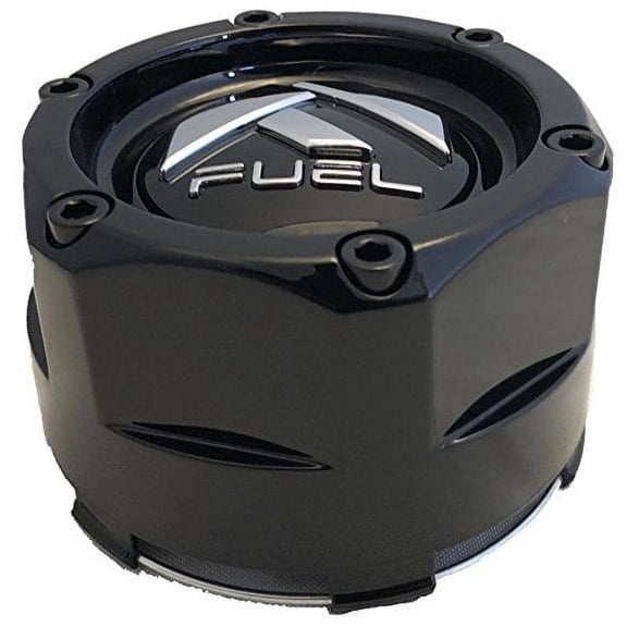 Fuel Wheels Gloss Black Center Cap Set of Four (4) # 1003-45B