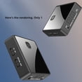 thumbnail image 4 of Transmisor y Receptor Bluetooth 5.0 con Adaptador de Audio Inalámbrico Óptico Auxiliar de 3,5 mm para PC, TV, Altavoz de Coche., 4 of 5