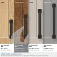 thumbnail image 3 of Amerock Farewind 3-3/4 inch (96mm) Center-to-Center Oil-Rubbed Bronze Cabinet Pull, 3 of 6