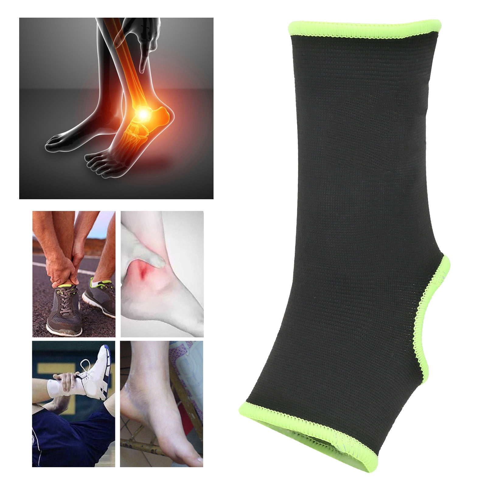 Tebru Nylon Ankle Brace, Ankle Brace Nylon Sprained For Ankle For Doing