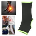 thumbnail image 3 of Nylon Ankle Brace, Ankle Brace Protective Sleeve Black  For Playing For Doing Exercise For Runningc For Ankle, 3 of 8