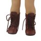 thumbnail image 2 of 1 par de botas de muñeca de muñeca para de 18 pulgadas Accesorios de ropa Hugo Zapatos De Muñecas, 2 of 10