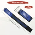 thumbnail image 3 of Correa para Pierna de Pantalón de Bicicleta Uxcell [4PCS] - Cintas de Seguridad para Pantalones para Uso en Ciclismo, Trote y Camping - [Azul-11.4 IN] Correderas de Pierna de Bicicleta, 3 of 6