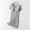 Gray, variant on Joau 3 in 1 Delivery/Labor/Maternity/Nursing Nightgown Hospital Gowns for Women Labor Delivery Short Sleeve Breastfeeding Ribbed Sleep Dress