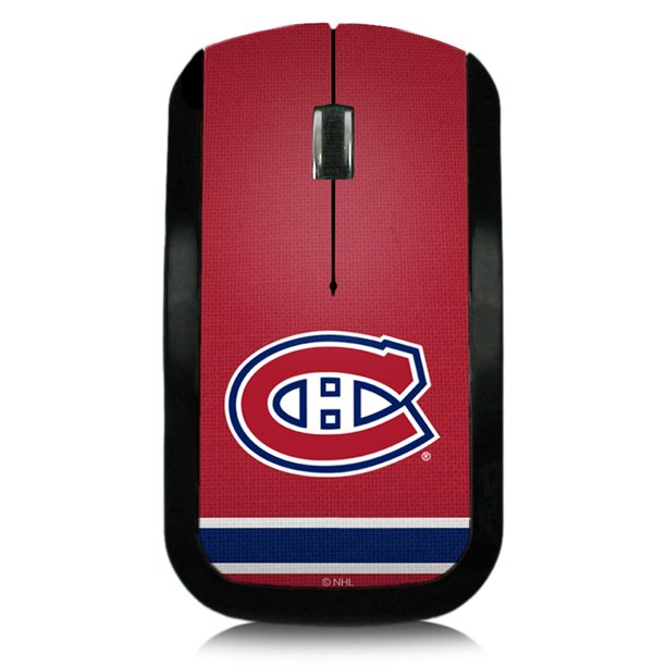 Montreal Canadiens Stripe Wireless Mouse