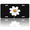 Daisy, variant on 1 Pcs 2D Flat License Plate Covers & Frames, Hands with Claws For Decorative Front, Waterproof For Decoration Aluminum License Plate Covers & Frames Cover For Men Women, 12" X 6"