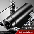 thumbnail image 2 of Smart Temperature Display Insulated Travel Mug, 500ml 304 Stainless Steel Water Bottle, 2 of 7