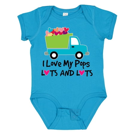 

Inktastic I Love My Pops Gift Baby Boy or Baby Girl Bodysuit