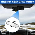 thumbnail image 3 of Unique Bargains 6U5Z-17700-B/6U5Z17700B Interior Rearview Mirror for Ford Escape 2001-2019 for Ford Focus 2004-2018 Inner Rearview Mirror 1 pcs, 3 of 6
