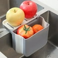 thumbnail image 4 of Sink Drain Strainer Basket  Multifunction Folding Kitchen Rack For Dry & Wet Separation Storage Organizer Bowl Sponge, 4 of 13