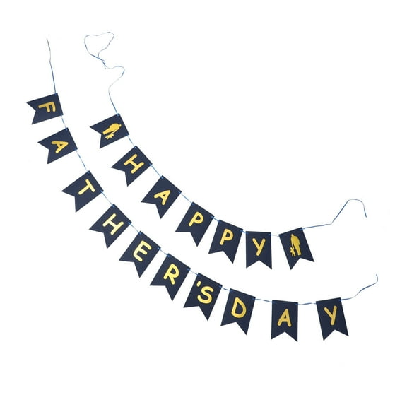 OUNONA Father's Day Celebration Banner Fathers Accessory Dad