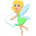 thumbnail image 2 of Illustration Cute Tooth Fairy Wall Decal Mural by Wallmonkeys Vinyl Peel and Stick Graphic for Girls (18 in H x 13 in W), 2 of 4