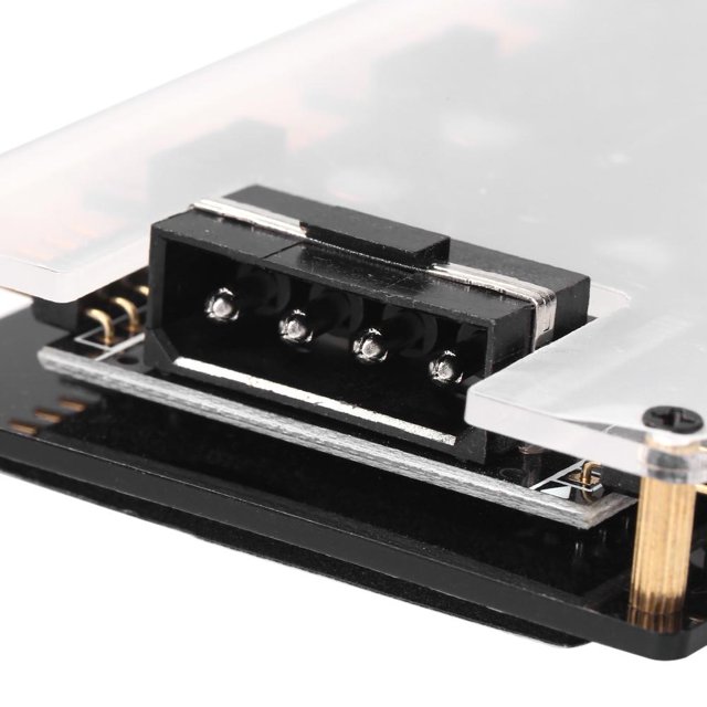 1 a 8 Multi Way RGB PWM HUB 12V / 4 pines para placa base de ventilador (4D + Shell) Ehuebsd Para estrenar