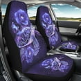 thumbnail image 2 of Binienty Floral Sea Turtle Car Seat Covers Front Seats Only Easy to Install Automobile Seat Covers Mats Pads for SUV Truck Van Car Interior Protection Set, 2 of 8