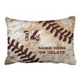 thumbnail image 1 of RYLABLUE Jersey Number And Name On Vintage Baseball Can Customized Polyester 20 x 30 Inch Rectangle Throw Pillow Covers With Hidden Zipper Home Sofa Cushion Decorative Pillowcases, 1 of 1
