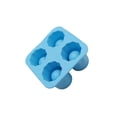 thumbnail image 1 of Billuyoard Molde para hacer hielo Resistencia a bajas temperaturas Modelo de hielo esférico Diseño de cuatro orificios Carcasa antiadherente Bandeja Barra de herramientas No.2 Billuyoard HA040476-02, 1 of 6