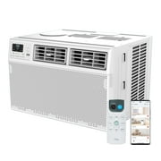 TCL 10,000 BTU Smart Window Air Conditioner, Fan & Dehumidifier, 450 Sq. Ft., Remote Control, Works with Alexa/Google Assistant, W10W92-4I