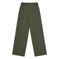 thumbnail image 7 of HAIJIE Women's Wide Leg Golf Dress Pants 27"/29"/31" Flowy Travel Work Slacks Trousers UPF 50+ Business Casual Outfits Palazzo Pants (Army Green,M), 7 of 7