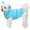 Blue, variant on UOSIA Winter Warm Dog Jacket for Small Medium Dogs Cat Cold Weather Coats