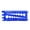 Blue, variant on Aibecy Thread Measuring Gauge Nut Bolt Size Checker for Metric Imperial Easy Identification Tester Practical Identifier Tool