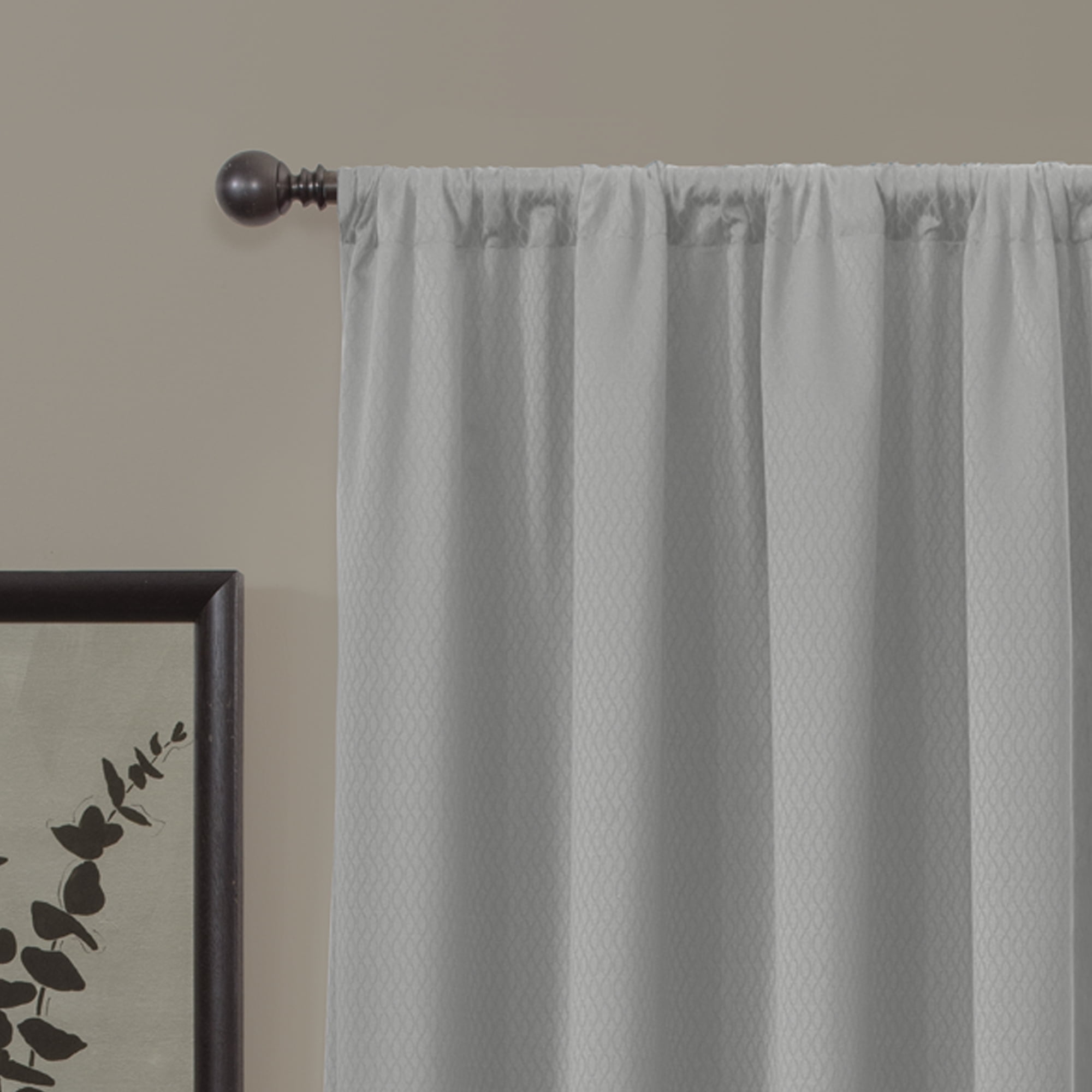 Ultimate Light Blocker Certified 100 Percent Blackout Jamie Smart Curtain Window Curtain Panel