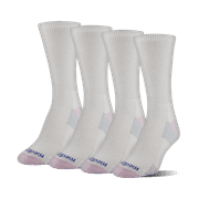 MediPeds Women's NanoGLIDE® Crew, 4-Pack