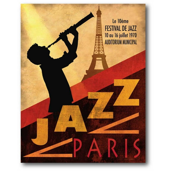 Jazz I Gallery-Wrapped Canvas Wall Art, 16x20
