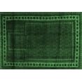 thumbnail image 1 of Ahgly Company Indoor Rectangle Persian Emerald Green Traditional Area Rugs, 5' x 8', 1 of 4