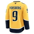 thumbnail image 3 of Men's Fanatics Filip Forsberg Gold Nashville Predators Home Premium Jersey, 3 of 3