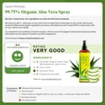 thumbnail image 3 of Spray de aloe vera con siete minerales orgánicos para cuerpo y cabello, 355 ml, 3 of 7