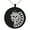 Black, variant on Tioneer Stainless Steel Aztec Chief Tribe Rune Engraved Small Medallion Circle Charm Pendant Necklace