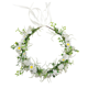 thumbnail image 1 of Corona de flores para mujer, tocado Floral, corona para el pelo de boda, Festival, corona Floral, 1 of 5