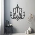 thumbnail image 5 of LaModaHome Exclusive Decorative Chandelier Metal Wall Art – Durable & Artistic Metal Wall Art for Home and Office Decor, Perfect for Any Interior Design Aesthetic, 5 of 5