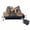 Natural Oak, variant on Americangaslogs 18inch-24inch Vented Gas logs Sets with Valve Gas Fireplace Burner for Natural Gas and Liquefied Propane(Manual Valve, 18 inch Two Pipe)