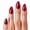 Red, variant on Chillhouse Chill Tips Press On Nails, She’s on Holiday, Almond Style, 30 Count