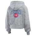 thumbnail image 3 of Women's WEAR by Erin Andrews Heather Gray Detroit Pistons Speckled Radiator Full-Zip Hoodie, 3 of 3
