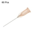 thumbnail image 3 of Uxcell Blunt Tip Dispensing Needle for Liquid Glue Gun, 26G 1", 60 Pcs (Light Coffee), 3 of 5