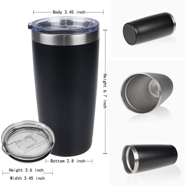 4 Pack Stainless Steel Skinny Tumblers, Insulated Travel Tumblers, 20 Oz  Slim Water Tumbler Cup, Dou…See more 4 Pack Stainless Steel Skinny  Tumblers