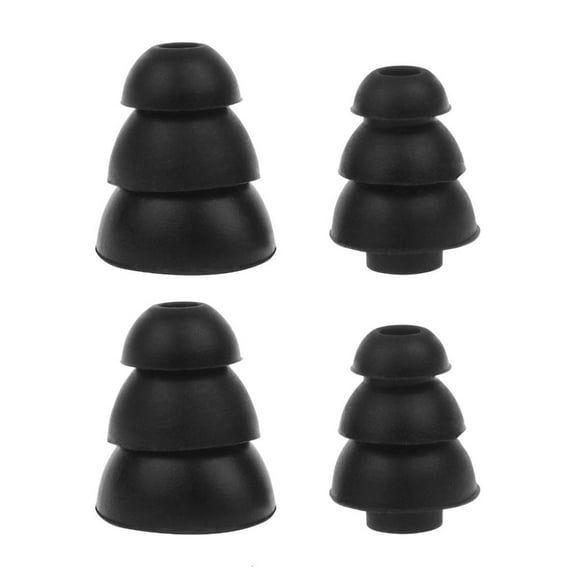 Ear Tips for E3C E3G E4C E5C Earphone Replacement Ear Buds Ear Cap Ear Plug Eartips for Wireless Earbuds, 2 Pairs