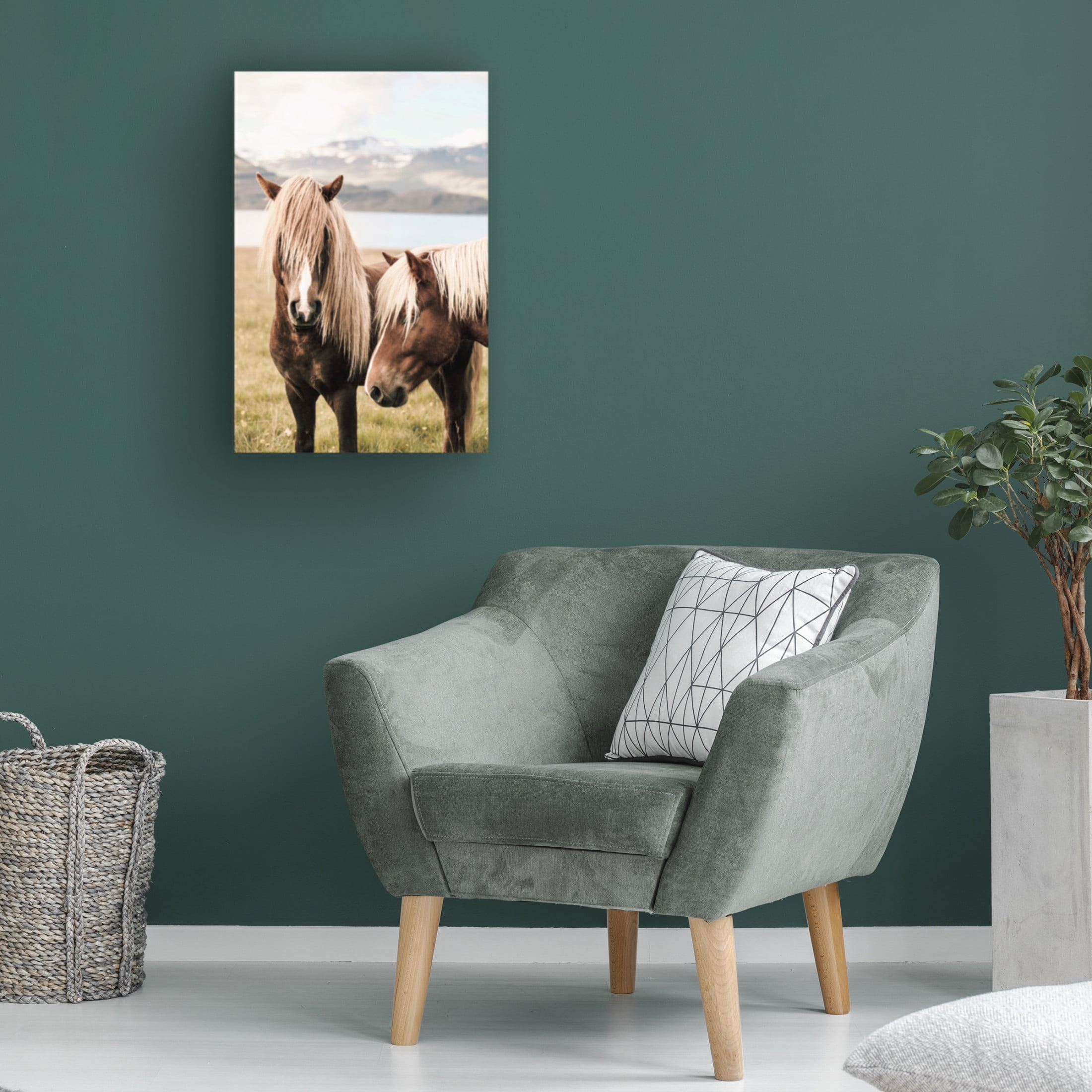 Canvas Wall Art - Krista Broadway 'Abana' Wall Art for Living Room, Bedroom, or Office Décor by Trademark Fine Art - 12 x 19 Inches