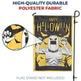 thumbnail image 4 of America Forever Happy Halloween Garden Flag 12.5 x 18 inch Double Sided Outside, Halloween Monster Fright Night Nightmare Horror Holiday Yard Outdoor Decorative Flag, 4 of 7