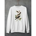 thumbnail image 3 of Little Tawny Thrush. Sweatshirt Men -John James Audubon Designs, Male XX-Large, 3 of 4