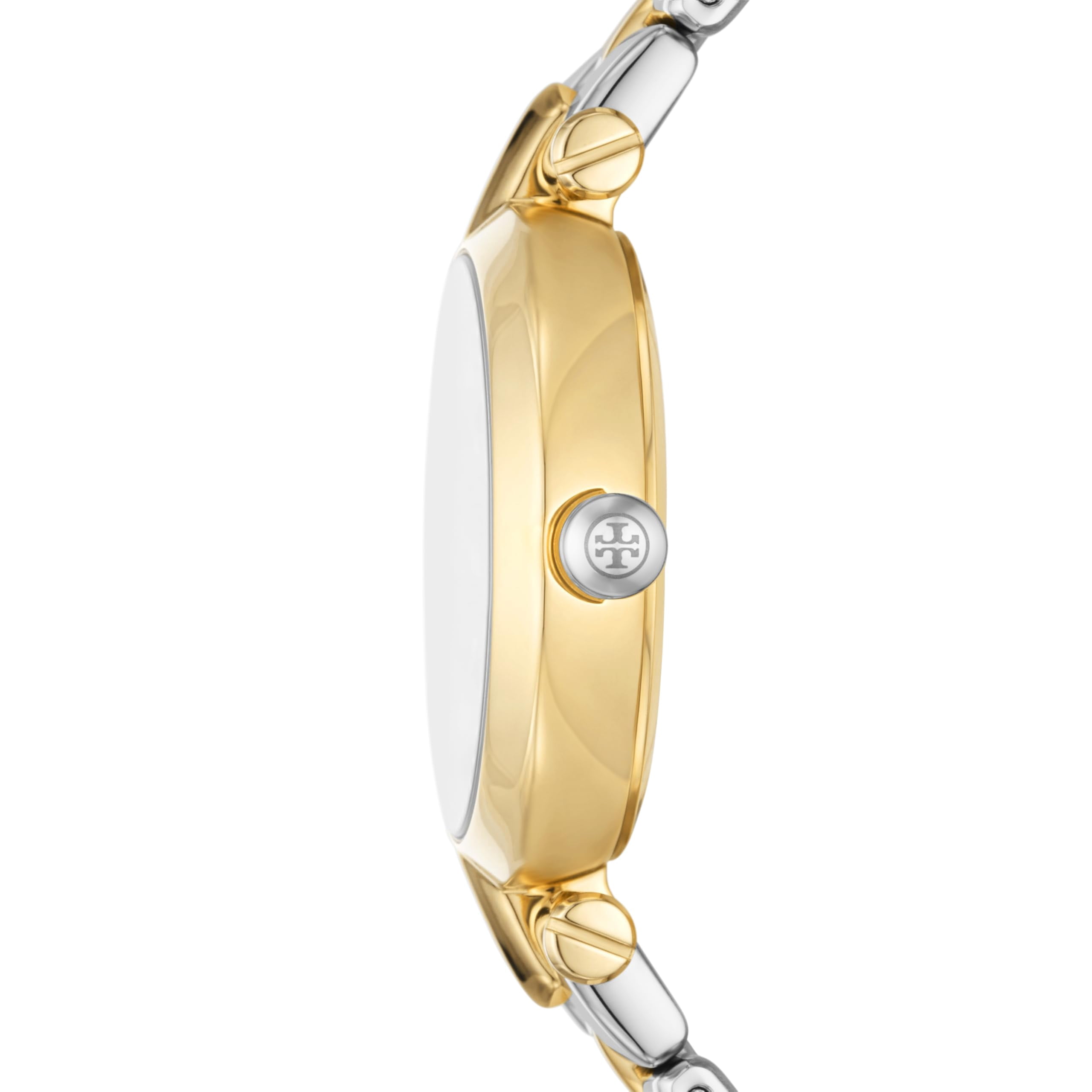 NEW TORY BURCH Women's Kira Two-Tone Stainless Steel Bracelet Watch 30mm TBW2044