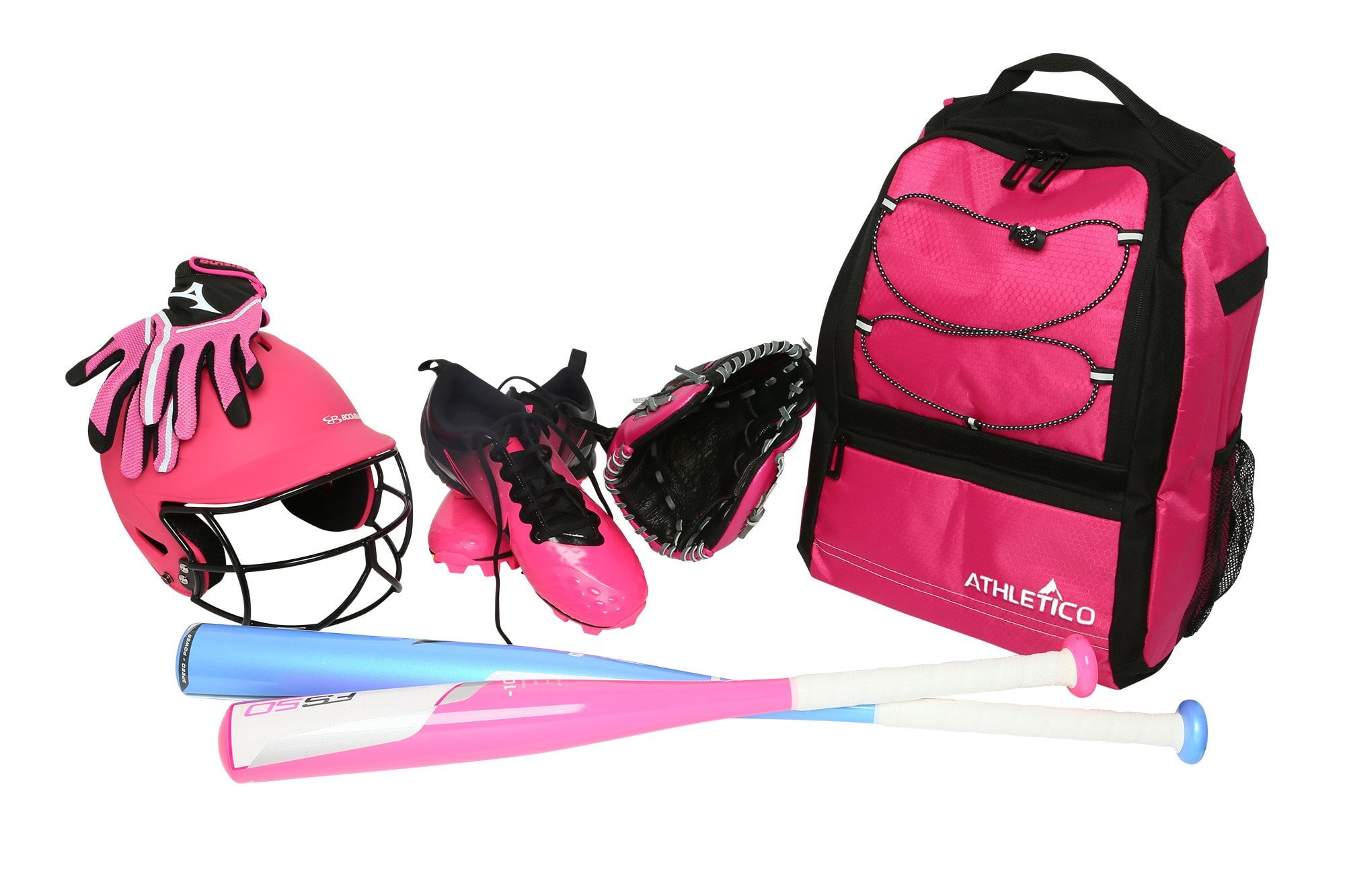 Athletico Advantage Baseball Bag - Baseball Backpack with External Helmet Holder for Baseball, T-Ball & Softball Equipment & Gear for Youth An