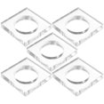 thumbnail image 4 of Here's a refined and engaging product description for your **Clear Acrylic Napkin Rings**:\n\n \n\n**5pcs Clear Acrylic Napkin Rings – Elegant, Sturdy, 4 of 5