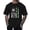 Black, variant on Men's American Flag Polo Shirt Patriotic And Farm Tractor Graphic T Shirt For Comfortable Casual Tee With Style Print