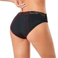 thumbnail image 4 of Solid Color Lace Menstrual Underwear for Women - Four-Layer Leak and Absorption No Pad Needed for Everyday Comfort, 4 of 5